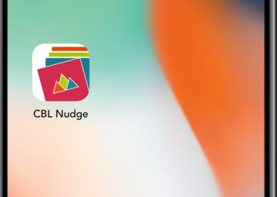 A ajuda é um Click Away: Aplicação CBL Nudge iOS